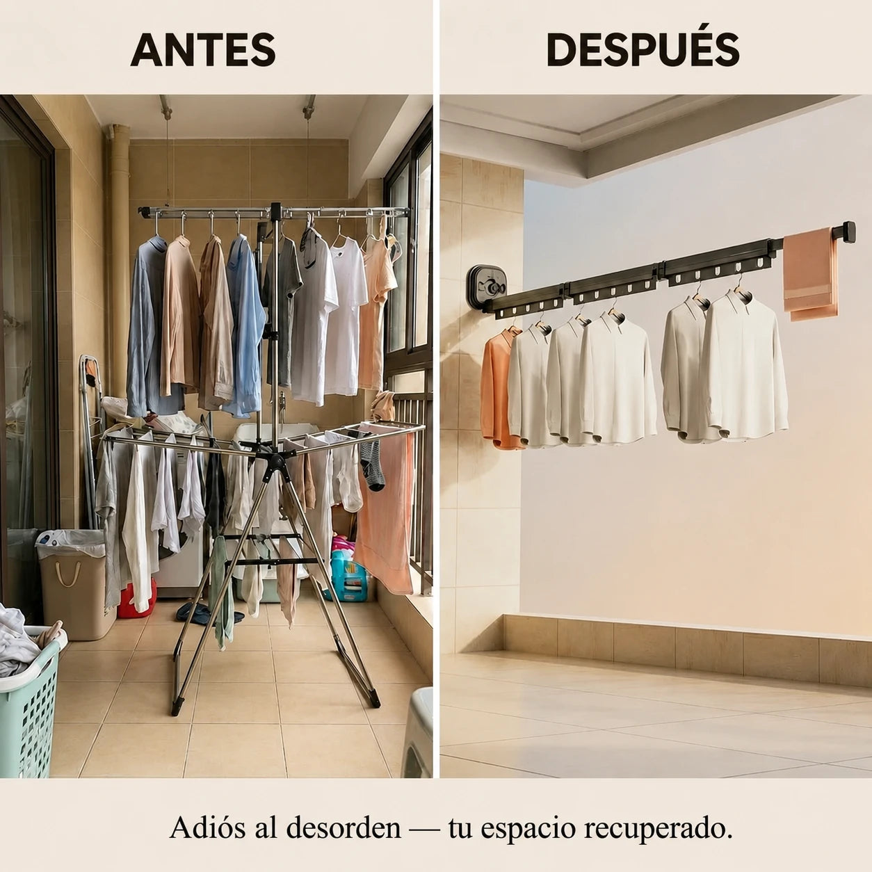 Tendedero de Pared EspaceCloth