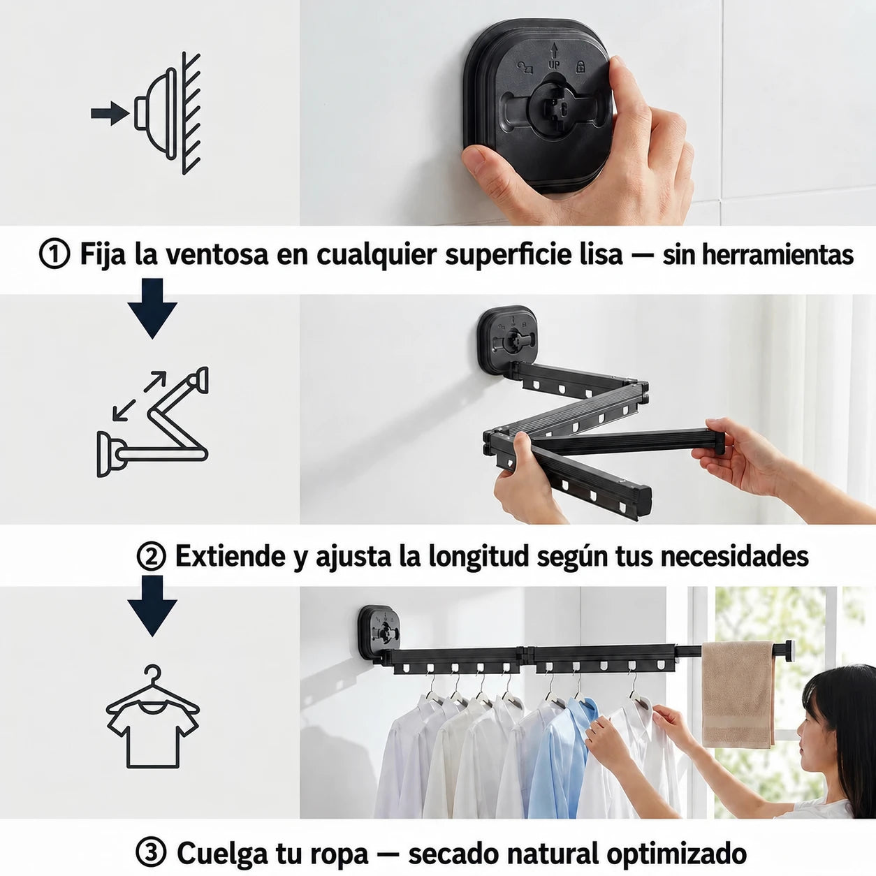 Tendedero de Pared EspaceCloth