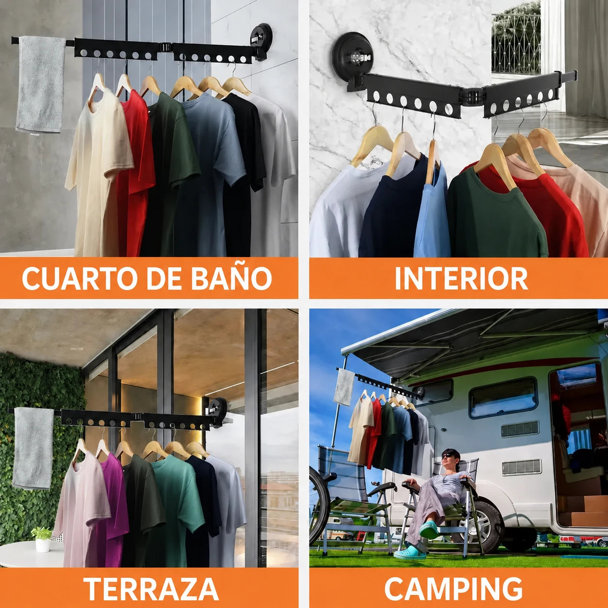 Tendedero de Pared EspaceCloth