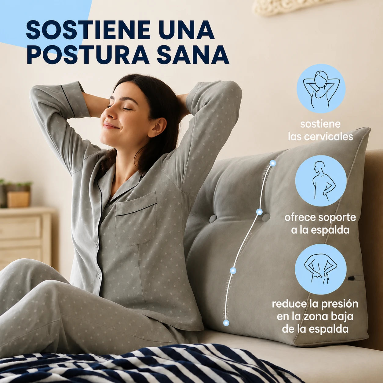 LuxoRelax™ — Cojín Comfort Orthodesign